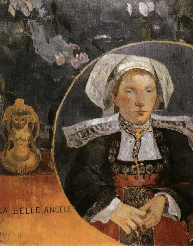 Paul Gauguin La Belle Angele oil painting picture